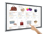 55inch Digital Signage LCD Advertising Display 10 Points Multi Touch Wall Mounted