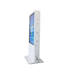 55 Inch Digital Signage Kiosk Capacitive Touch Screen LCD Screen High Brightness Totem