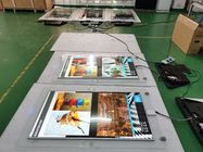 Double Sided Wall Mounted Digital Signage 32 43 55 65 Inch Ultra Slim For Advertising Player