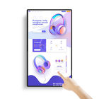 350MHz Wall Mounted Digital Signage 400cd/m2 FCC Android Tablet