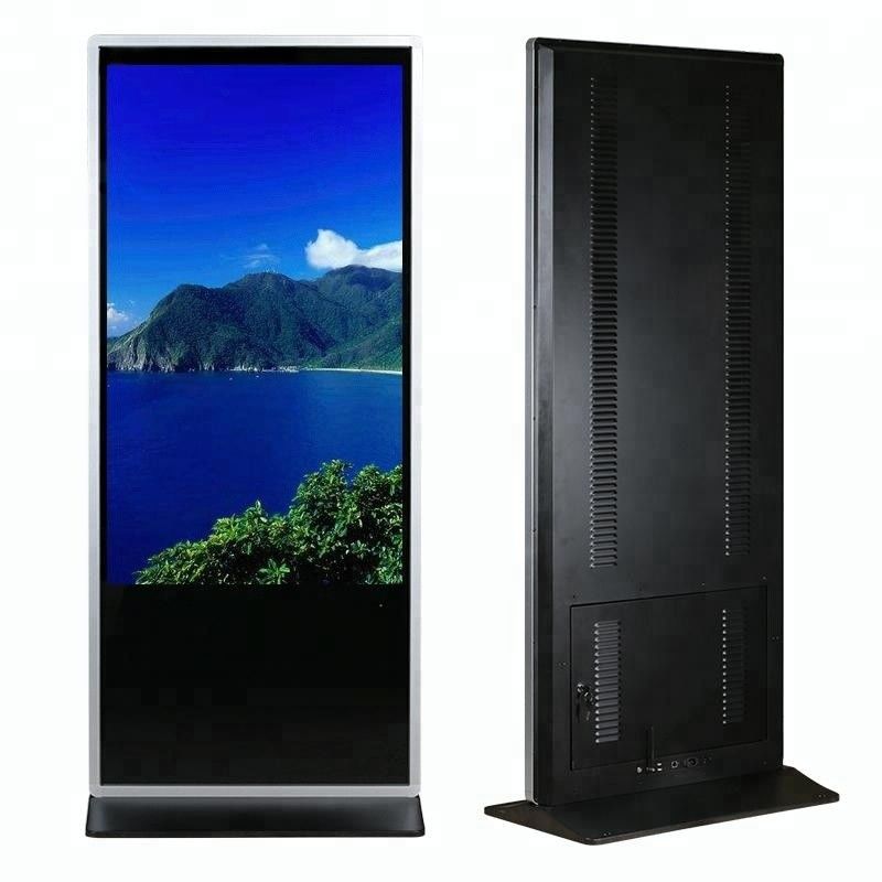 43 Inch Indoor Wireless Digital Signage Kiosk Stand Alone 0.630x0.630 mm Pixel Pitch