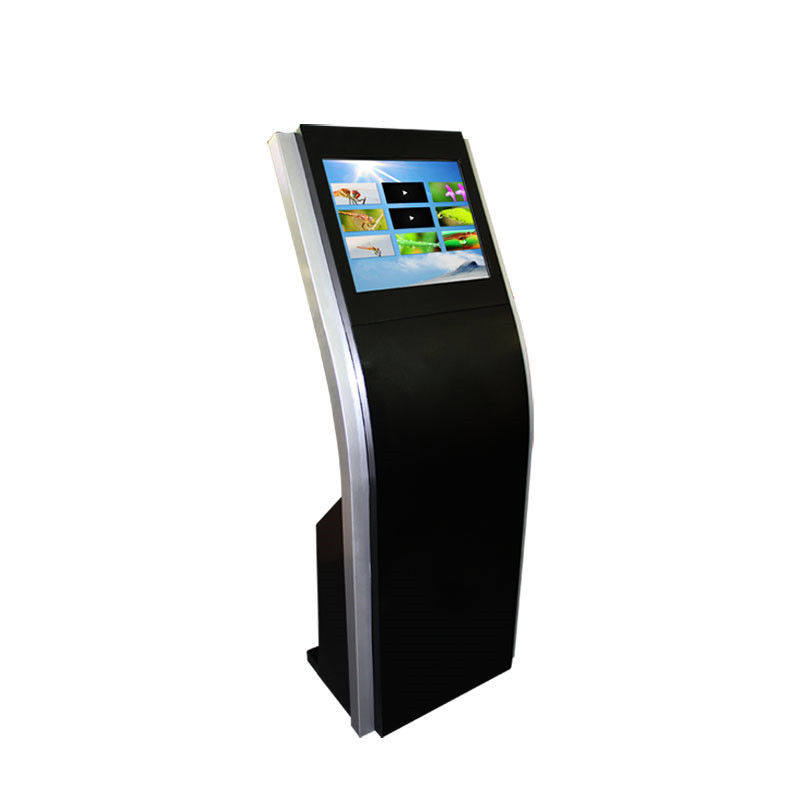 Energy Saving Android Multi Touch Digital Signage Stand 22 Inch For Railway Station