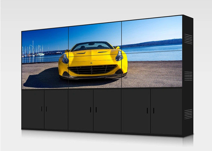 Indoor 0.88mm Bezel 3X3 55in Seamless LCD Video Wall