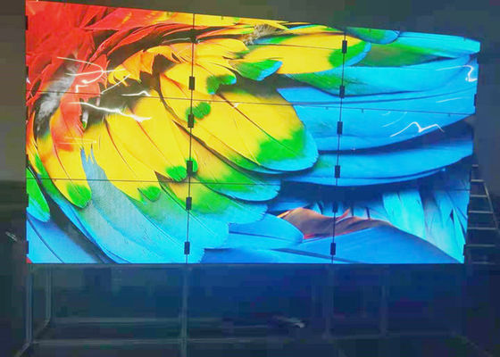 49" Bezel 1.8mm Seamless LCD Video Wall NTSC For Exhibition