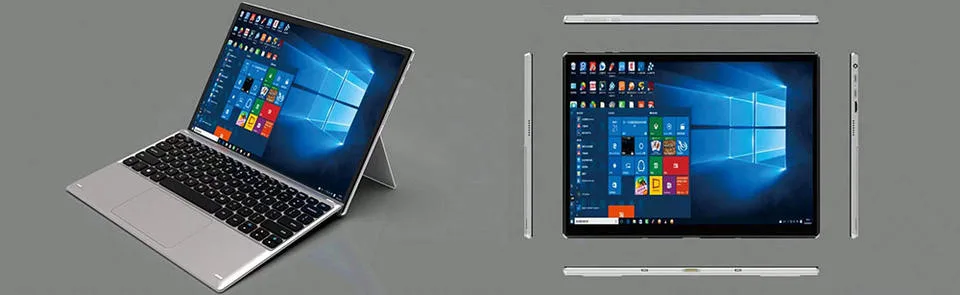 12.3 Inch Windows 2 in 1 Tablet Gaming Laptop 3: 2K HD Touch Screen Intel Celeron J4125 8GB RAM 128/256/512GB 1tb ROM PC