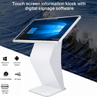 450nits Touch Screen Kiosk Floor Standing 43 Inch LCD Advertising Player
