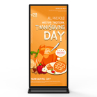 Indoor 43 inch Wall Mounted Touch Screen Kiosk Digital Signage Display Monitors