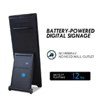 Portable Battery Advertising Display Player 32 Inch LCD Digital Signage Kiosk