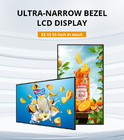 Floor Stand 3D Advertising Display Narrow Bezel Vertical LCD Digital Signage Kiosk