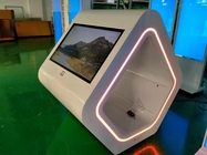 Win10 Linux 55inch Interactive Digital Kiosk Customized Cube Design