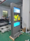 Double Side Outdoor LCD Advertising Player 32 55 86 Inch Capacitive Kiosk