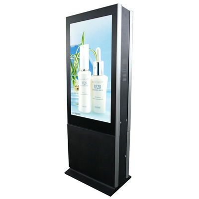 Brightness LG LCD Digital Signage With IP65 Waterproof And Air Conditioner Cooling System