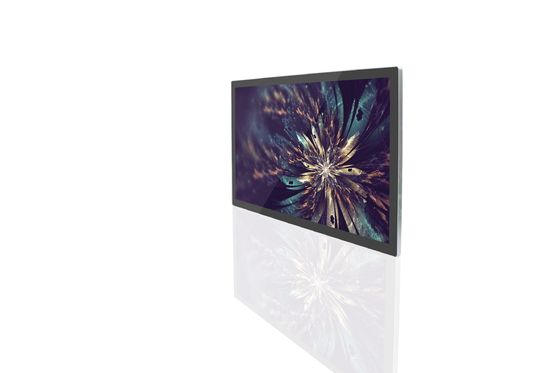 65inch 4K Ultra HD Wall Mounted Digital Signage With 4mm/10mm Spliced Edges And Infrared Touch Panel