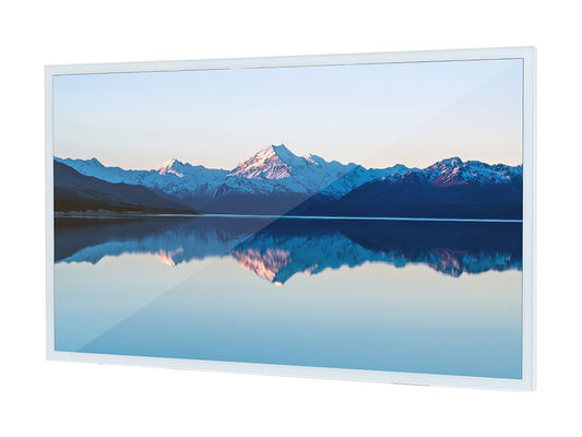 43 Inch Market LED Wall Mounted Digital Signage With USB Memory Card And 1200 1 Contrast Ratio