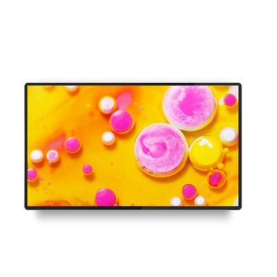 65inch 4K Ultra HD Wall Mounted Digital Signage With 4mm/10mm Spliced Edges And Infrared Touch Panel