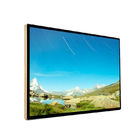 Vertical HD LCD Advertising Screen Wall Mount Aluminum Edge AC 110V - 240V