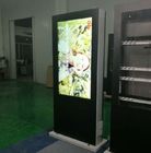 IP65 Full HD Outdoor LCD Digital Signage Floor Stand 55 Inch 1500 Nits - 5000 Nits
