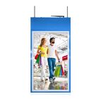 Super Thin Ultra Slim Wall Mounted Digital Signage 350 Nits 60000 Hour Life Time