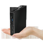 Mini PC Box Core I3 I5 Advertising 4k Media Player Box Wifi Network Black Color
