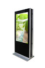 Free Standing Wifi Digital Signage Kiosk 55 Inches Dual Side 0.63X0.63 Mm Pixel Pitch