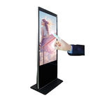 55  Inch full hd display wifi infrared touch screen kiosk for subway with computer