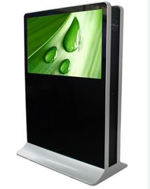 Android &amp;PC system double face kiosk 55&quot; lcd digital signage interactive display