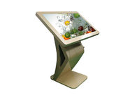 Stand Alone Multi Touch Digital Signage LCD Display 55 Inch Cold Rolled Steel Housing