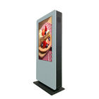 High Brightness Free Standing Digital Signage Outdoor 43 Inch 49 Inch 55 Inch