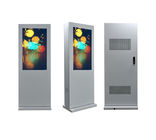 55&quot; WIFI Outdoor LCD Digital Signage With Ar Glass Air Conditioner Cooling Capacitive