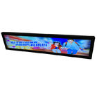 Commercial Ultra Wide Stretched LCD Display 34.9'' Shelf Mount Wall Mount