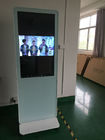 Indoor Multimedia Touch Screen Advertising Kiosk 49 Inch Shockproof 128G SSD