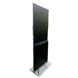 55" Full HD Advertising Digital Signage Kiosk Interactive Information Kiosk 10 Points Touch