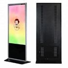 Smart 43&quot; Mobile Digital Signage Displays Interactive Multi Touch Screen Kiosk Totem