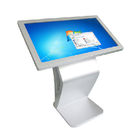 Table stand 42 inch touch screen information kiosk with digital sigange software