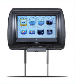 Touch Screen 9 Inch Car Roof DVD Player HD Back Seat Head Rest Monitor USB / SD