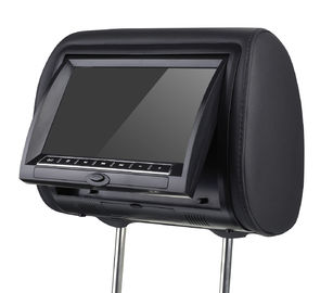 Touch Screen 9 Inch Car Roof DVD Player HD Back Seat Head Rest Monitor USB / SD