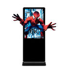 42&quot; Floor Standing 3D Hologram Display Case With Cosmetic Glass Free Naked Eye