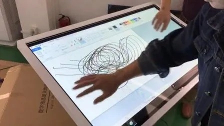 55 Inch Double Sided Touch Screen Kiosk with 1920x1080 Resolution