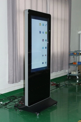 49inch Floor Standing Touch Screen Kiosk with 1920x1080 Resolution and Android OS