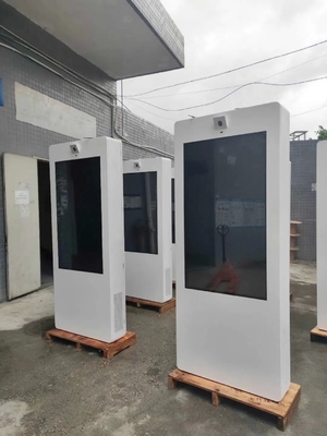 Outdoor LCD Digital Signage Kiosk 43-65 Inch 1920x1080 Touch Screen