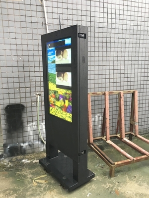 55inch Digital Signage Kiosk with 1920x1080 Resolution Capacitive Touch