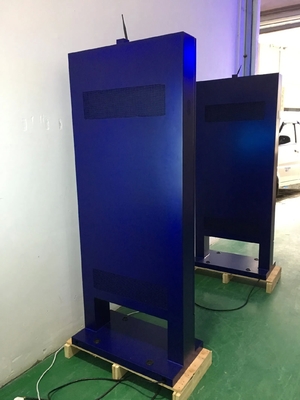 55inch Digital Signage Kiosk with 1920x1080 Resolution Capacitive Touch