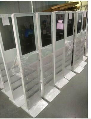 21.5 Inch Android Kiosk with Shelf 1920x1080 Resolution