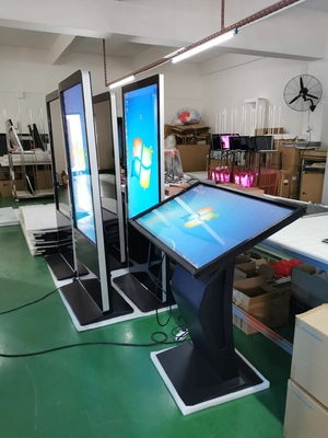 55 Inch Android Digital Signage Kiosk with 400CD/M² Brightness