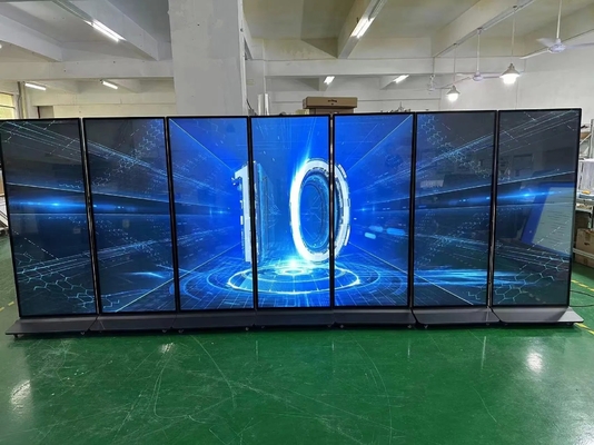 69.3 Inch Indoor Digital Signage Kiosk with 1920x1080 Resolution