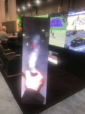 86inch Bar LCD Screen with 1920*1080 Resolution and 400CD/M*2 Brightness for Shelf Advertising