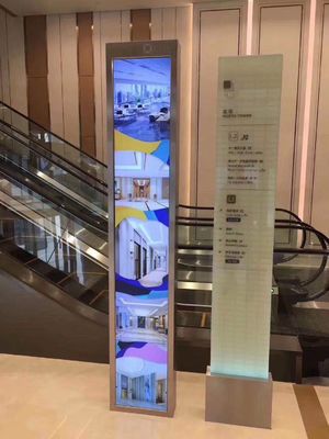 86inch Bar LCD Screen with 1920*1080 Resolution and 400CD/M*2 Brightness for Shelf Advertising