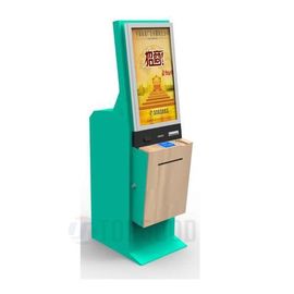 Bank Self Service Payment Kiosk 350 Nits Brightness With Thermal Printer