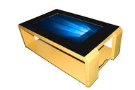 Waterproof Flexible Multi Touch Screen Table 43 '' Modern Style With One Year Warranty