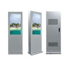 Floor Stand Outdoor LCD Digital Signage Double Side Advertising Display 1080*1920